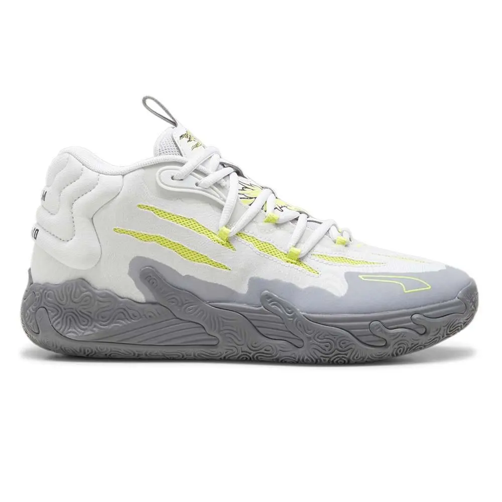 Puma shoes - PUMA  X Lamelo Ball Mb.03 Chino Hills Basketball - 37923501 - Grey 5