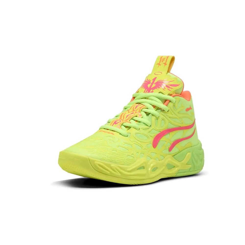 Puma shoes - PUMA  X Lamelo Ball Mb.04 Basketball  Youth - 31160501 - Yellow 6