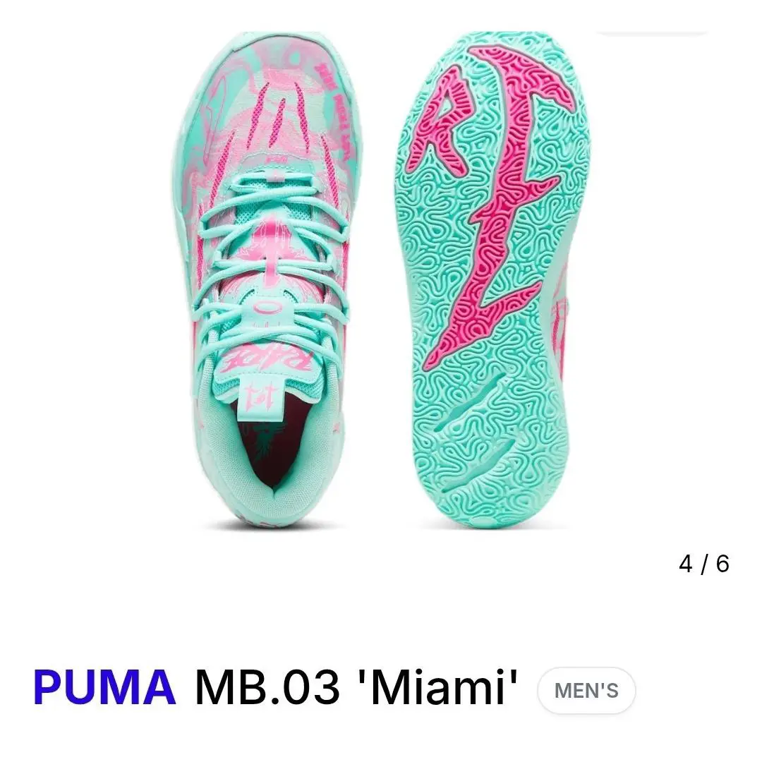 Puma shoes - PUMA MB 03 - 310511-01 - Blue (UPC: 197670555708) 4