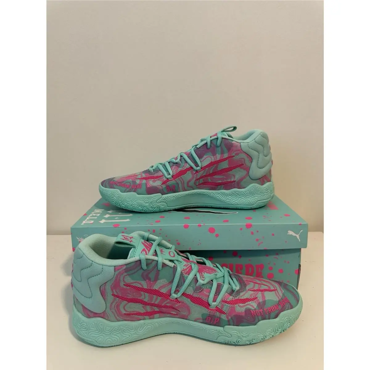 Puma shoes - PUMA x LAMELO BALL MB.03 Miami - 310511-01 - Electric peppermint-Ravish (UPC: 0197670555623) 1