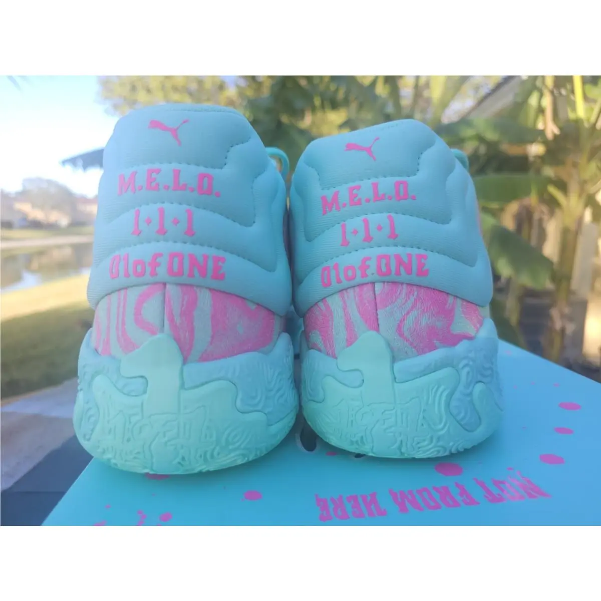Puma shoes - Puma LaMelo Ball MB.03 Miami - 310511-01 - Blue 11