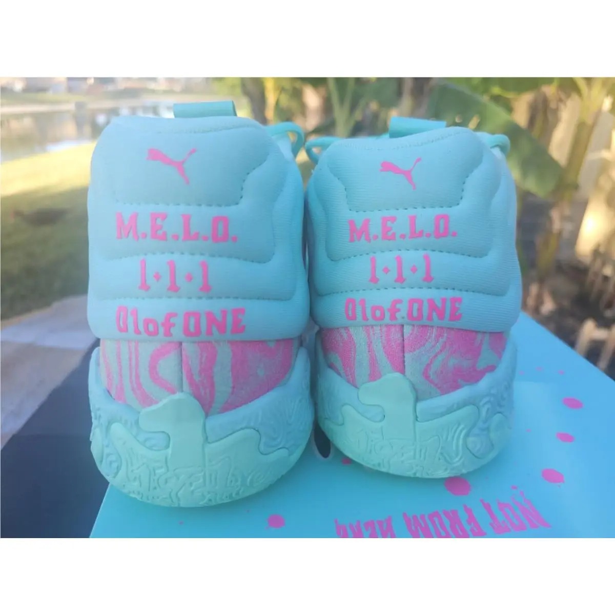 Puma shoes - Puma LaMelo Ball MB.03 Miami - 310511-01 - Blue 12