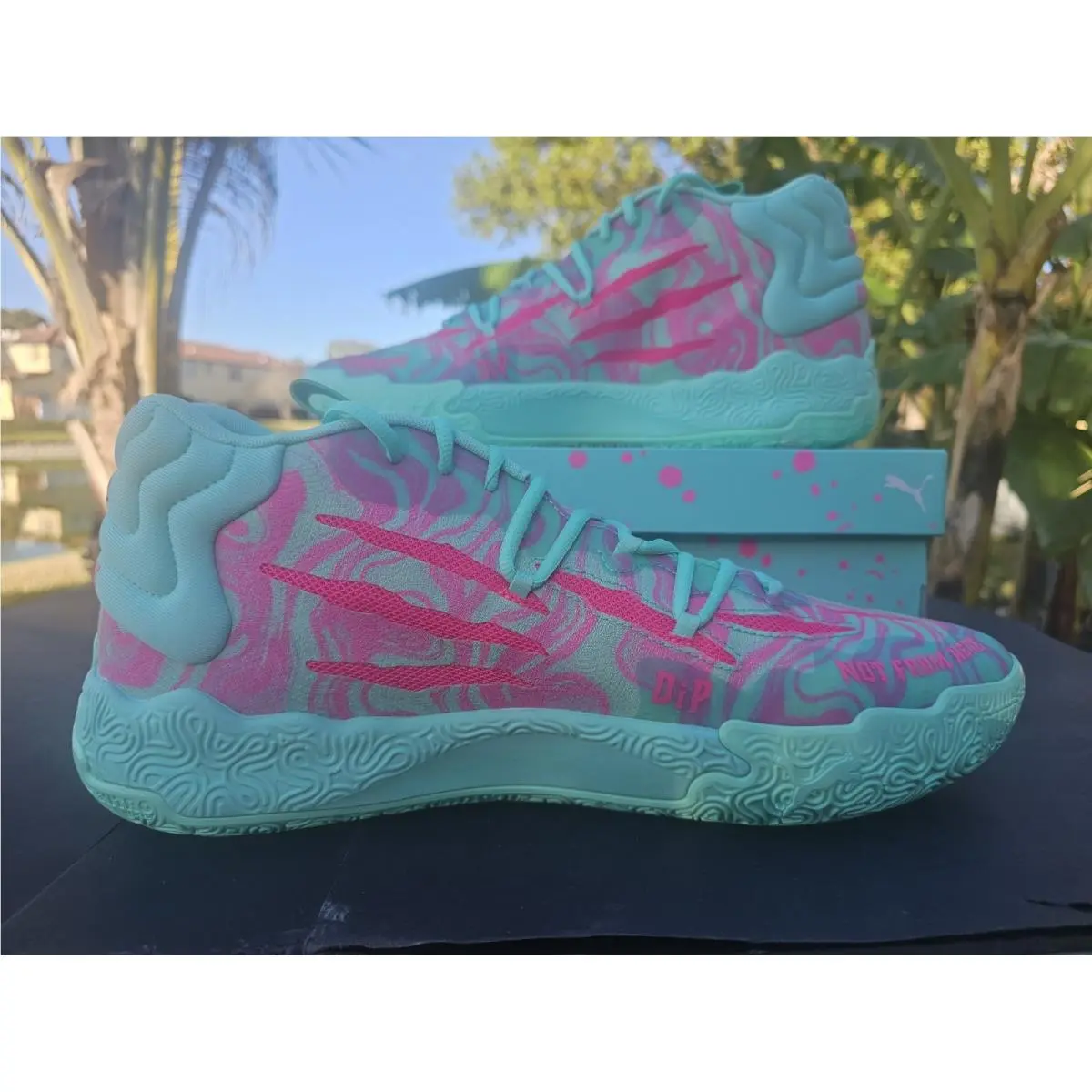 Puma shoes - Puma LaMelo Ball MB.03 Miami - 310511-01 - Blue 0