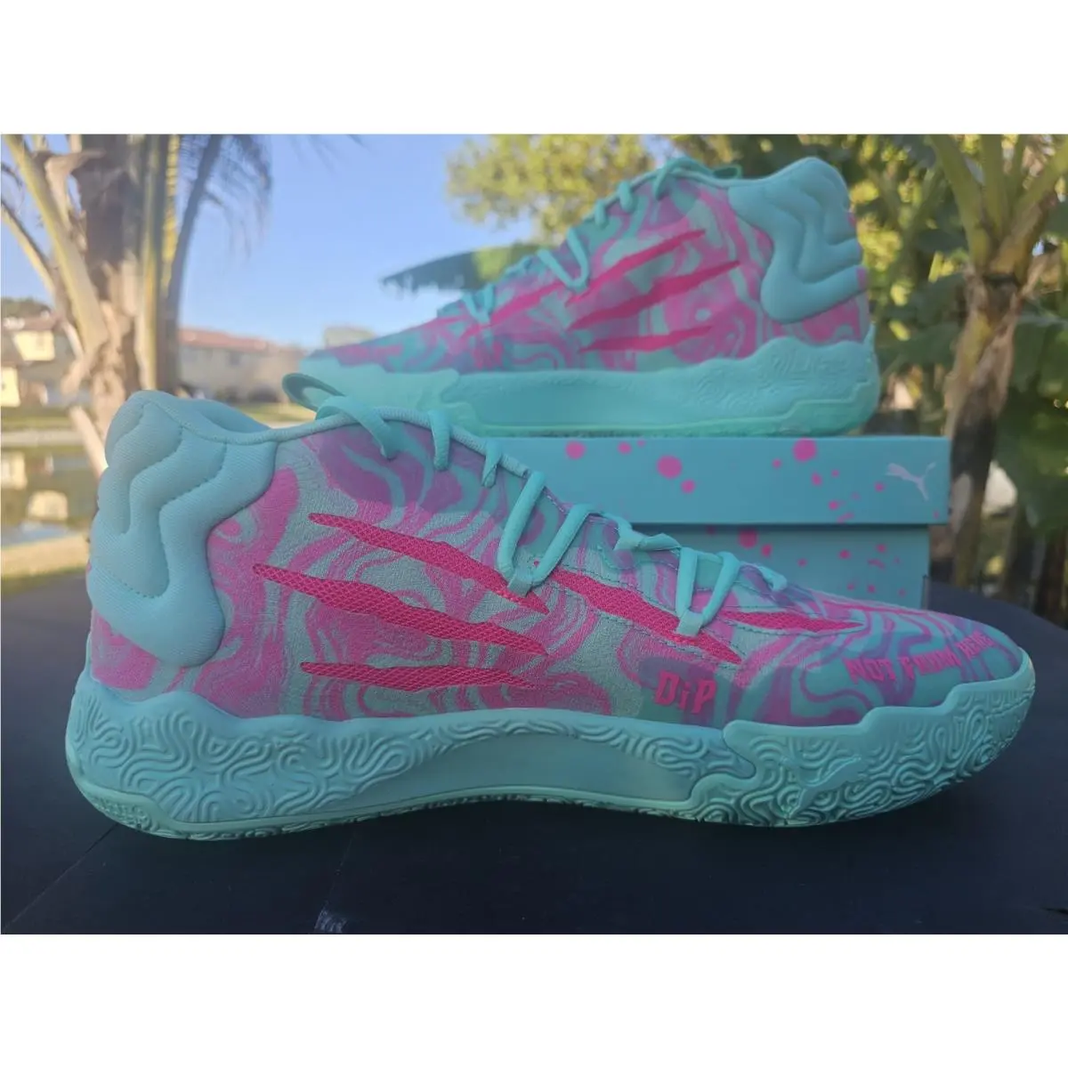 Puma shoes - Puma LaMelo Ball MB.03 Miami - 310511-01 - Blue 1