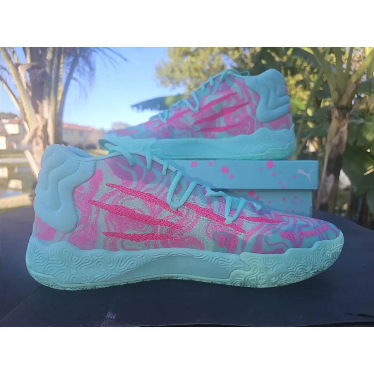 Puma shoes - Puma LaMelo Ball MB.03 Miami - 310511-01 - Blue 2