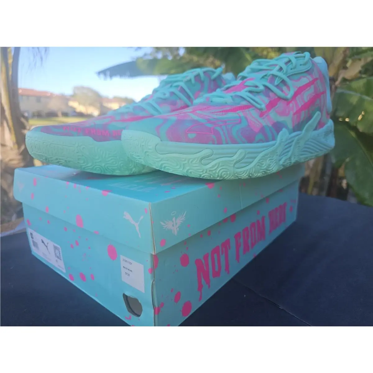 Puma shoes - Puma LaMelo Ball MB.03 Miami - 310511-01 - Blue 7