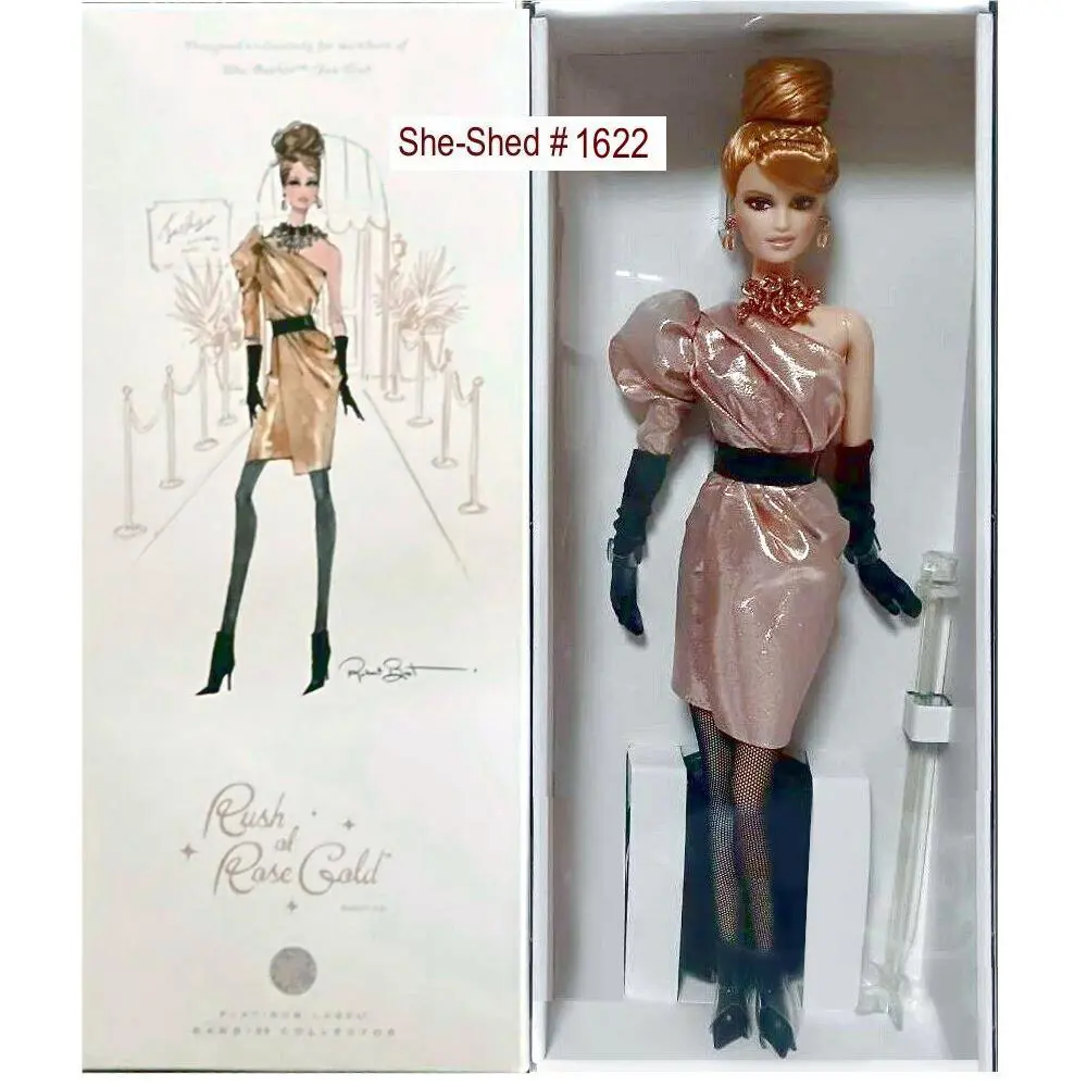Rush of Rose Gold Barbie Fan Club Exclusive W3504 by Mattel LE Barbie