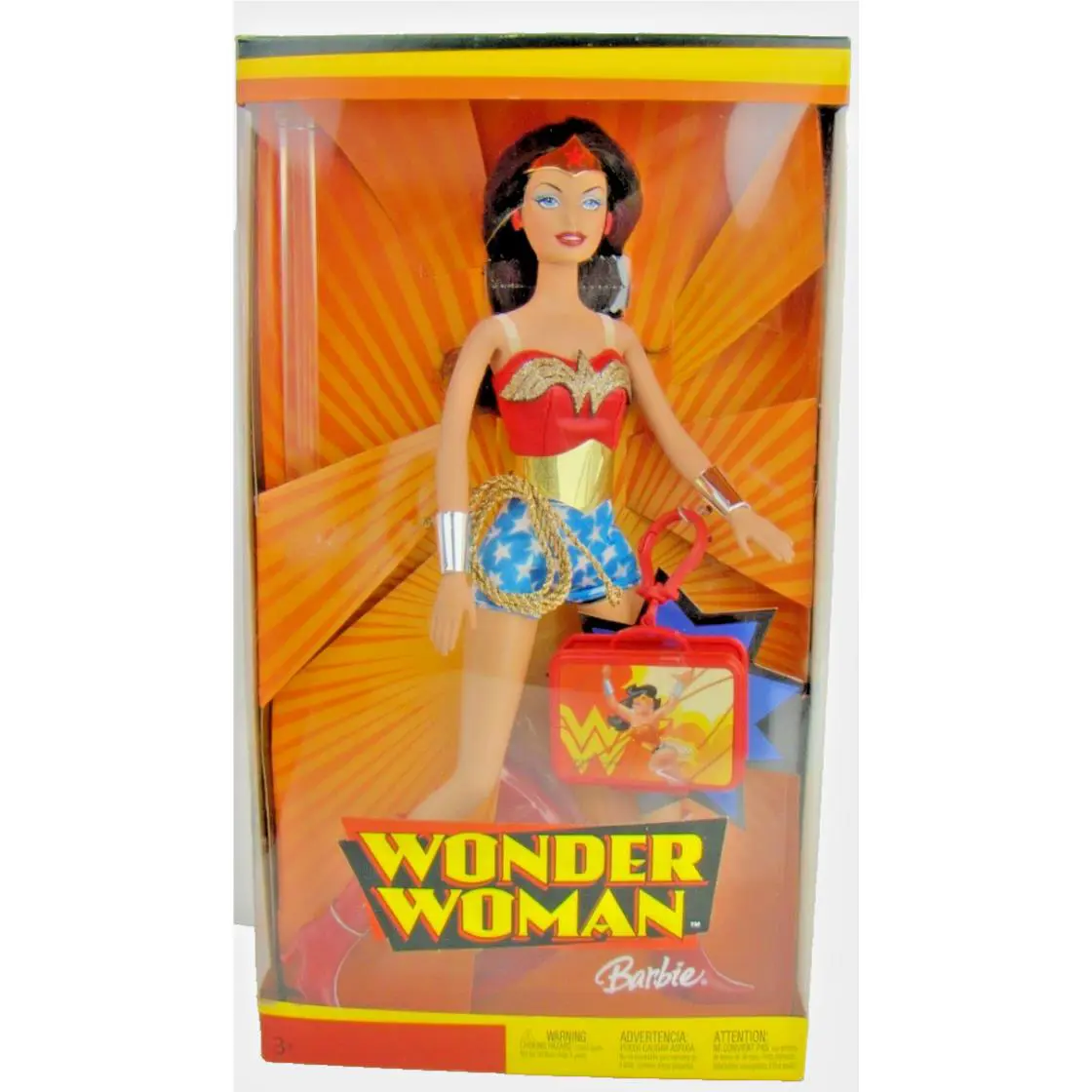 Wonder Woman Barbie Doll DC Comics 2004 Mattel D6258 Vintage