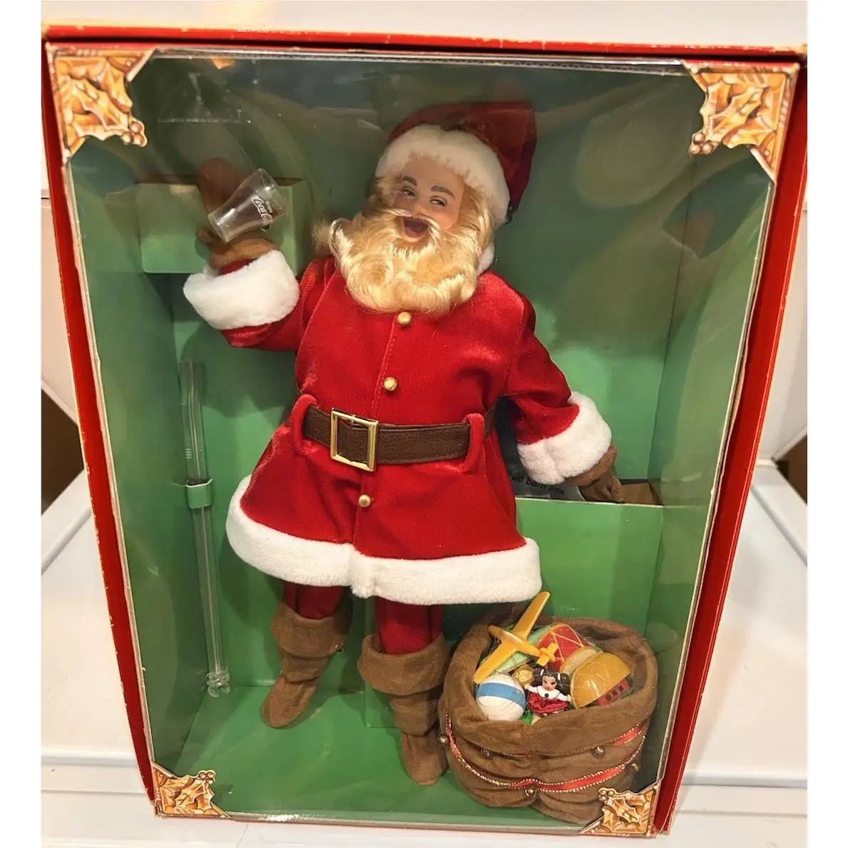 Vintage Mattel 1999 Coca Cola Santa 1948 Hospitality Edition by Mattel 23288