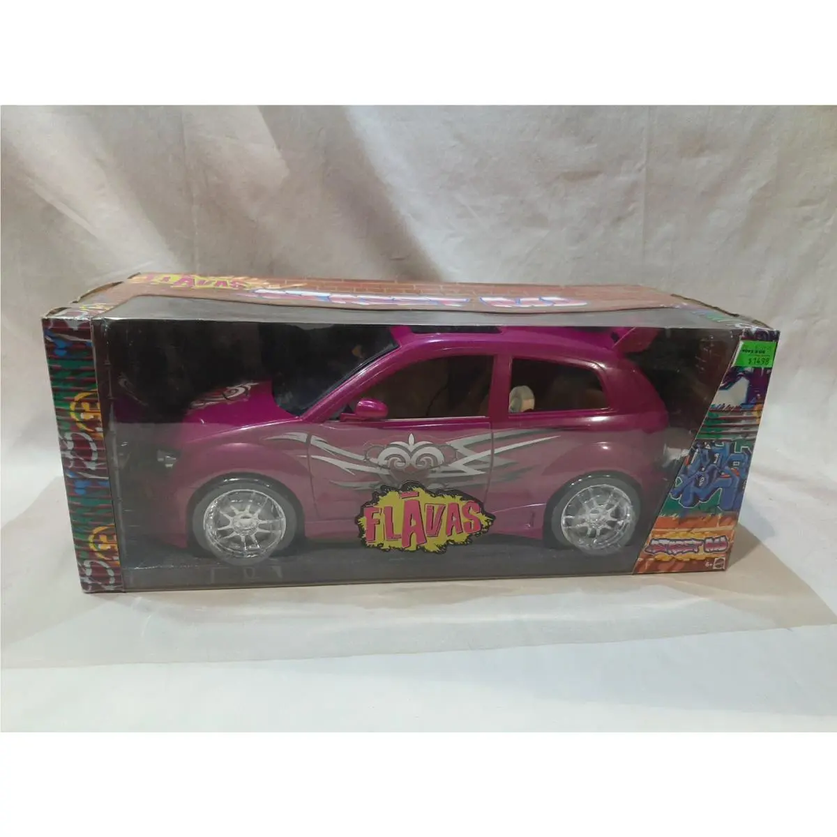 Flavas Street Rod Car Vehicle Mattel Barbie 2003 Mh2