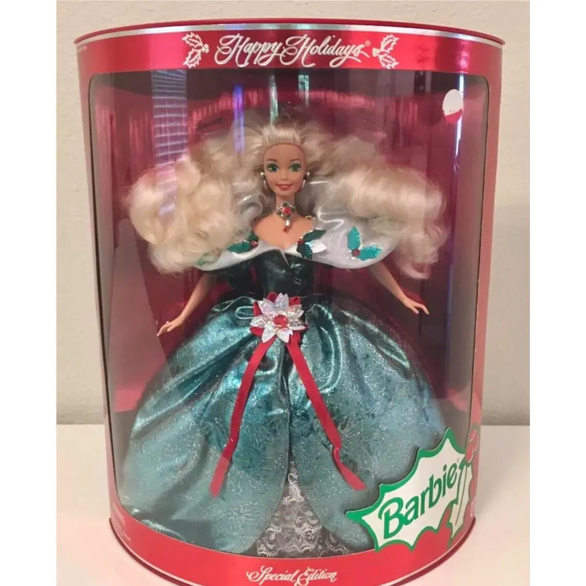 Barbie - Happy Holidays Special Edition Doll Christmas Edition 1995 Vintage