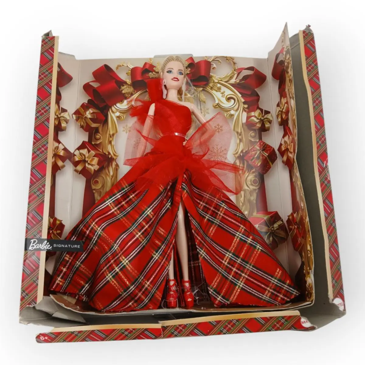 Barbie Signature Doll Holiday Fashion Doll 2024