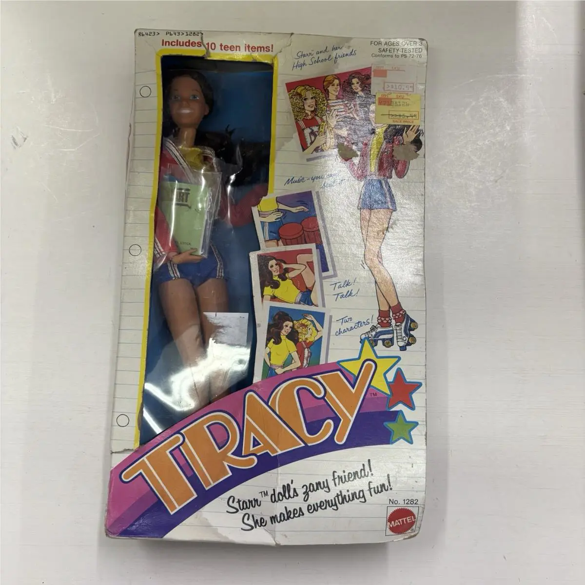 Vintage Barbie 1979 Mattel Starr Teen Tracy Rare Articulated Doll No 1282