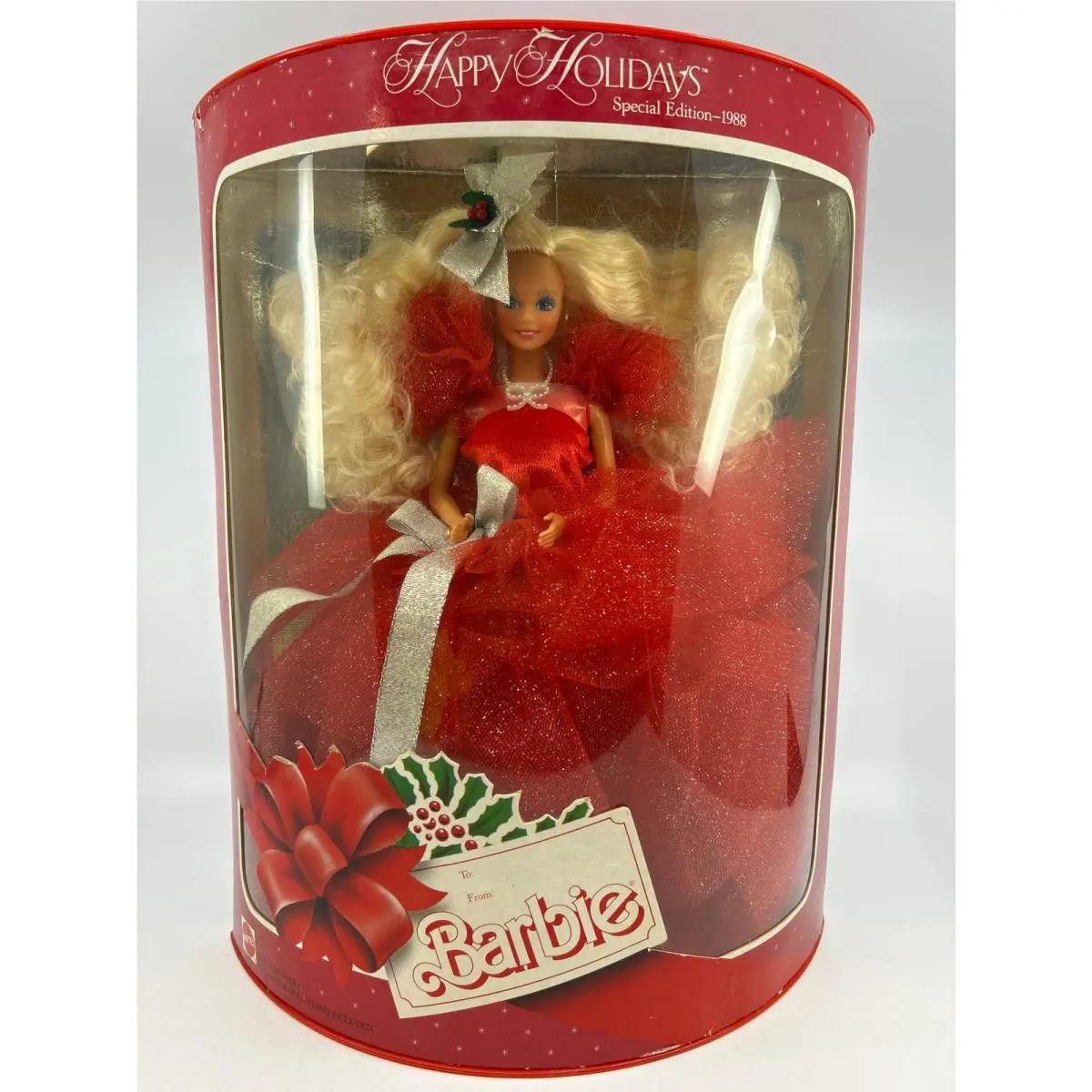 Barbie Holiday Christmas 1988 Happy Holiday Barbie