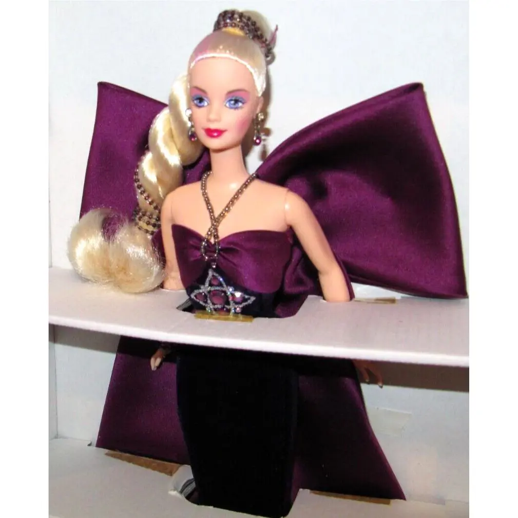 Vintage 1996 Bob Mackie Amethyst Aura/jewel Essence Collection Barbie Doll/mint