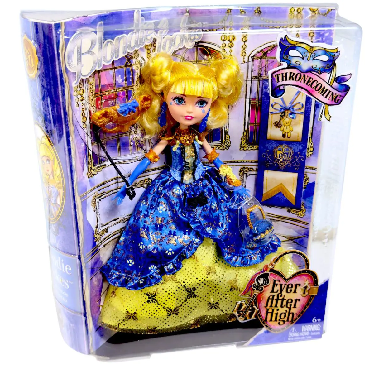 Ever After High Blondie Lockes Thronecoming Masquerade 2013 Eah Doll Toy Girl 6+