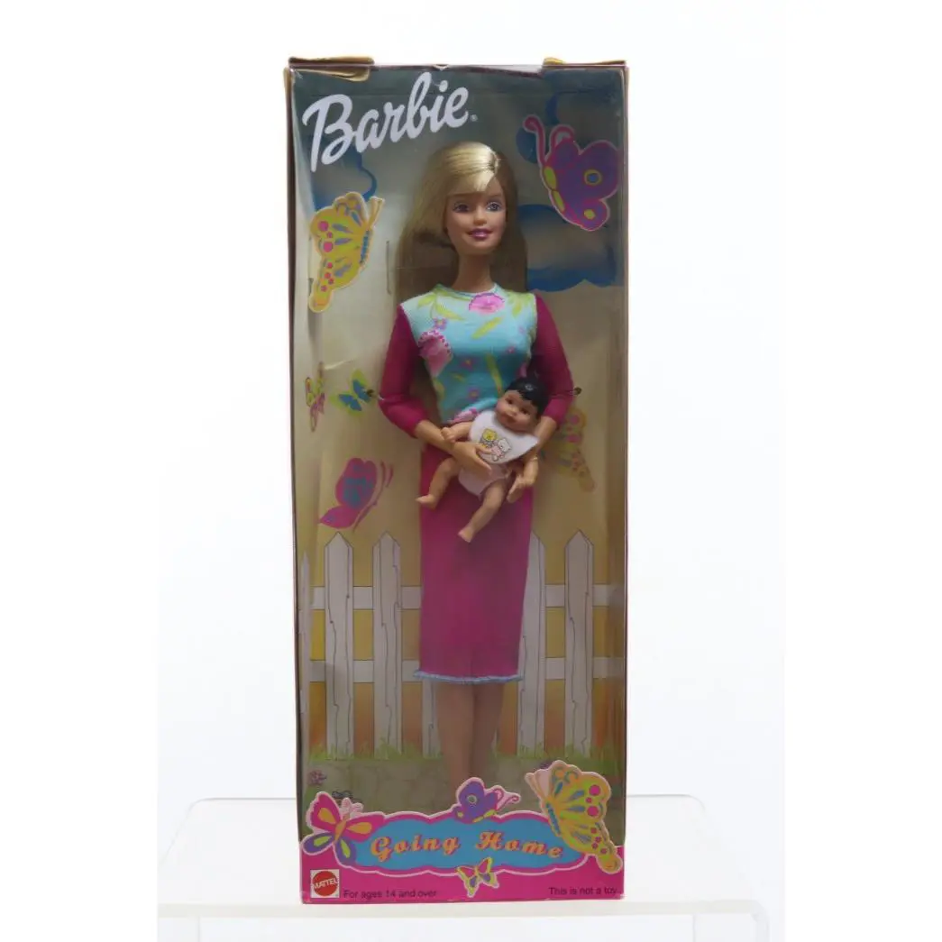 Barbie Doll Adoption Going Home Asian Baby White Swan Hotel Mattel Nrfp
