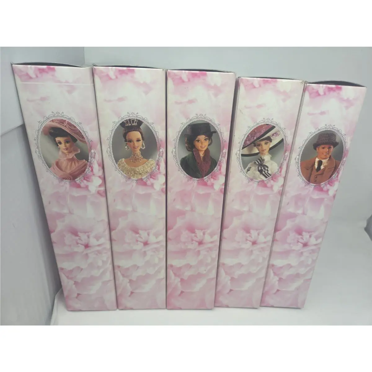 1995 Mattel Barbie My Fair Lady Collection Complete Set of 5 Dolls Nrfb