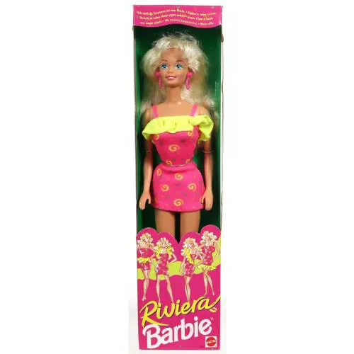 Ruffle Fun Riviera Barbie Doll Foreign - 12433 Nrfb 1994 by Mattel Inc