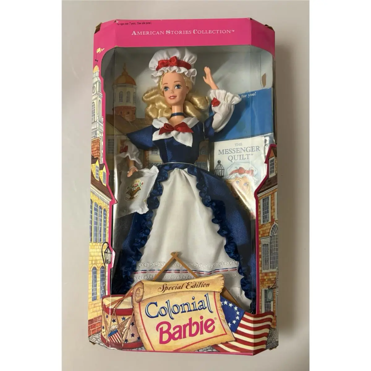 Colonial Barbie Doll Special Edition 1994 American Stories Nrfb Excellent Cond