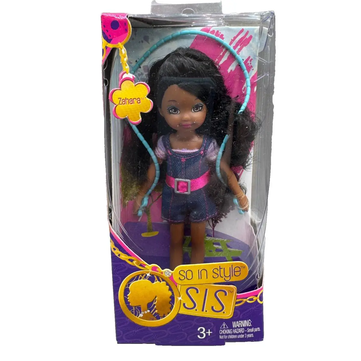 BK D Barbie Doll 2010 Kelly SO IN Style S.i.s. Black AA Zahara T7333