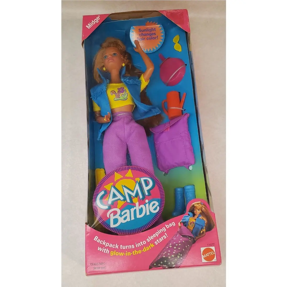 Camp Barbie Midge Doll Mattel 1993 11077