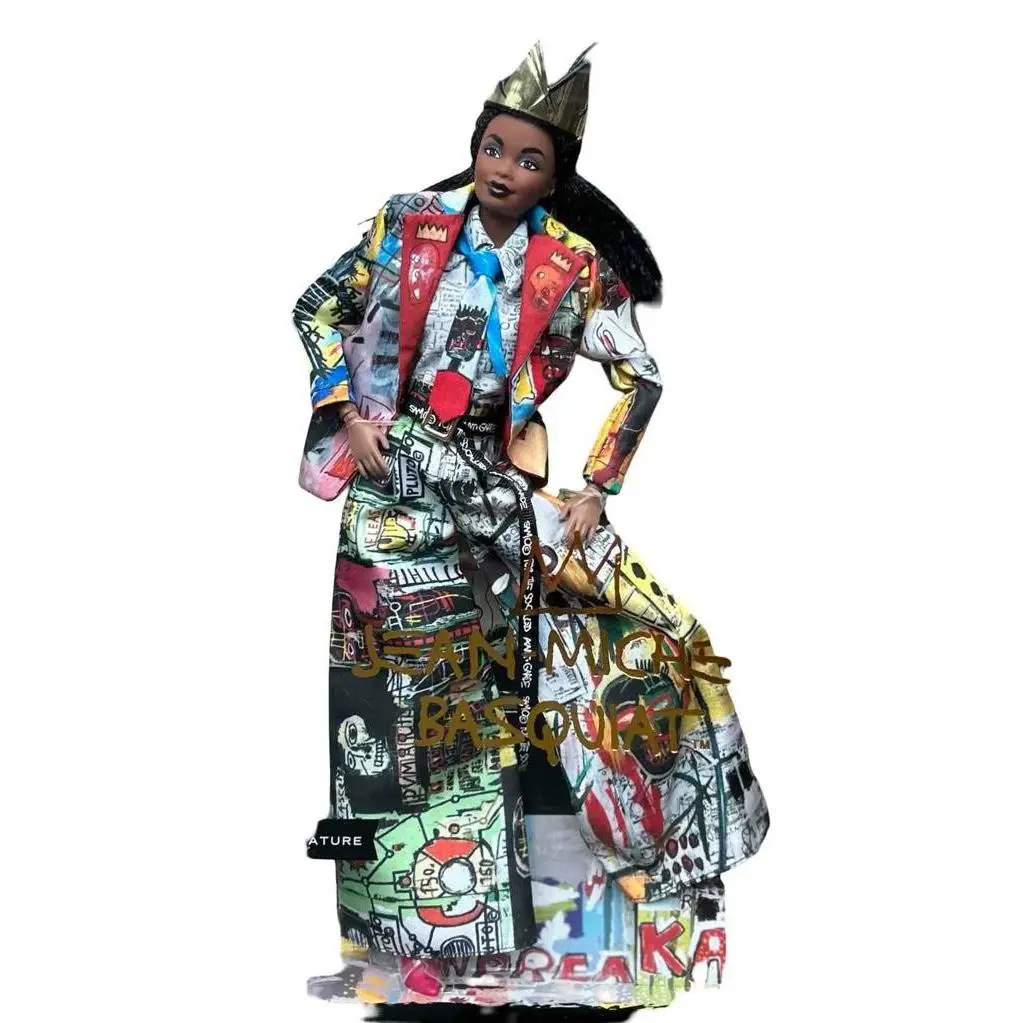 2020 Jean Michel Basquiat Barbie Gold Label GHT53 Nrfb