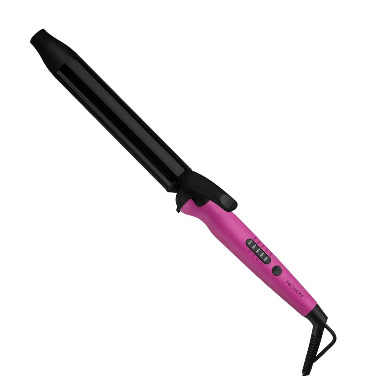 1.25 Inch Pink Hair Iron with Truguard Technology 5 Heat Settings by Revlon