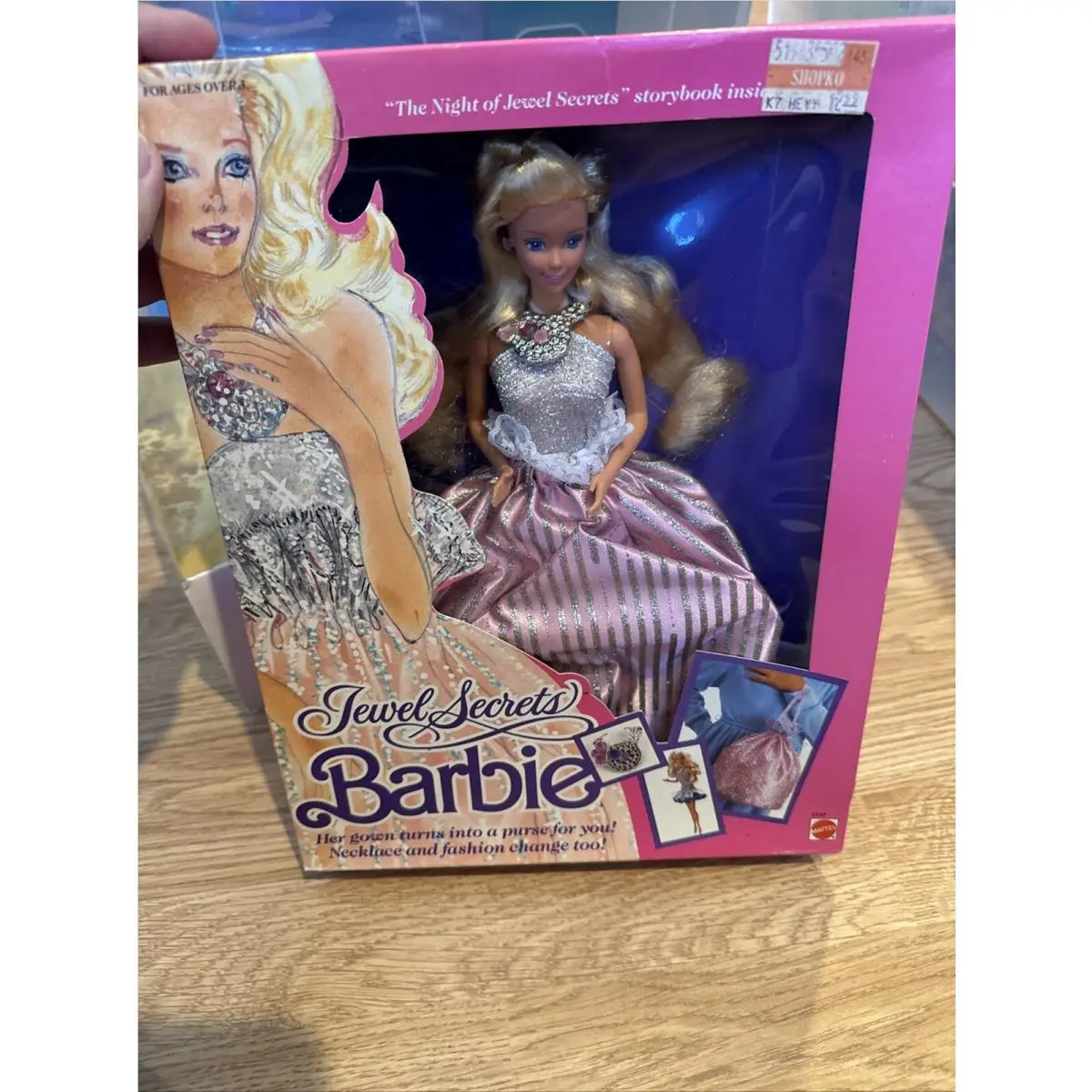 Mattel 1737 Jewel Secrets Barbie 1986 Doll