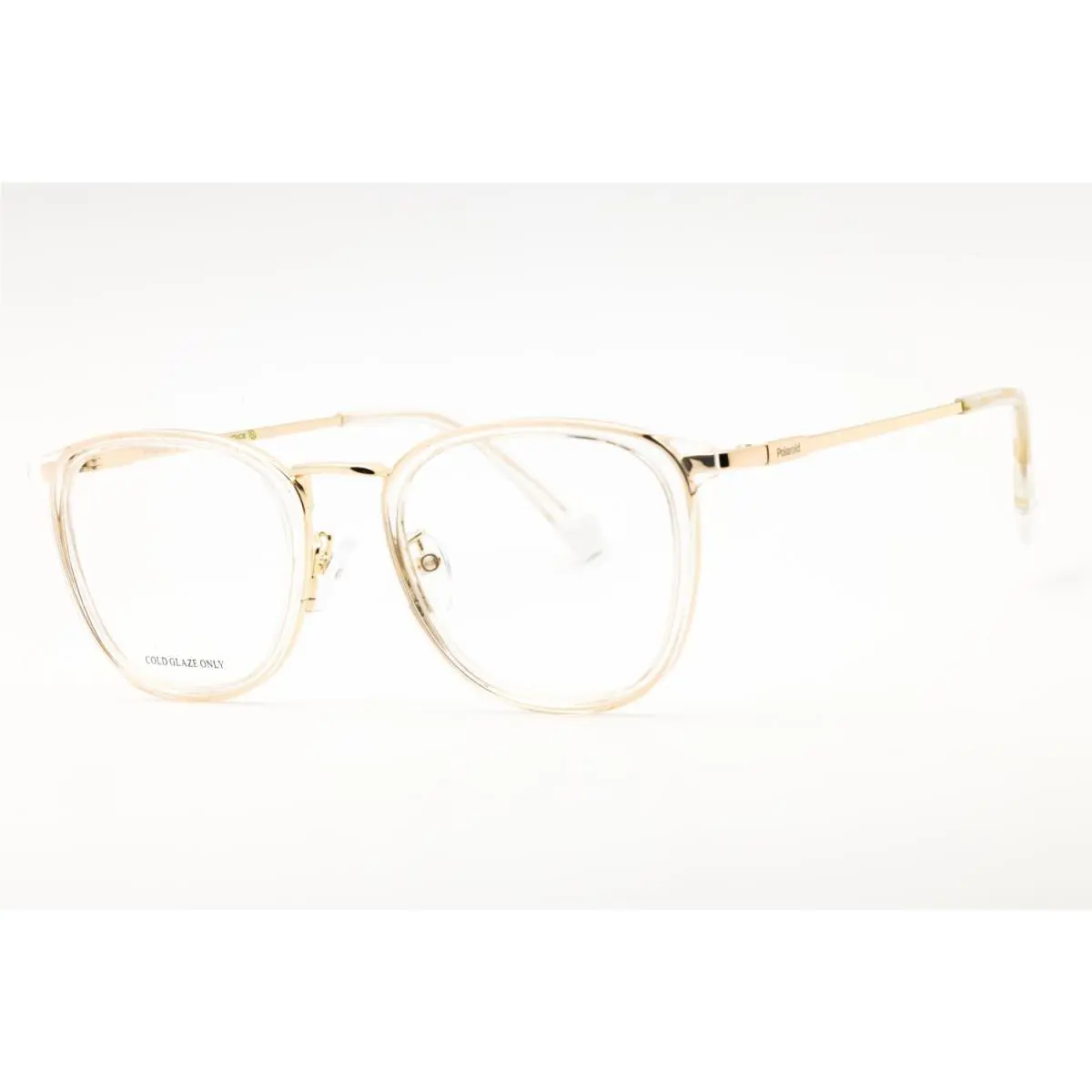 Polaroid Core Pld D439/G 0REJ 00 Crystal Gold 52mm Eyeglasses