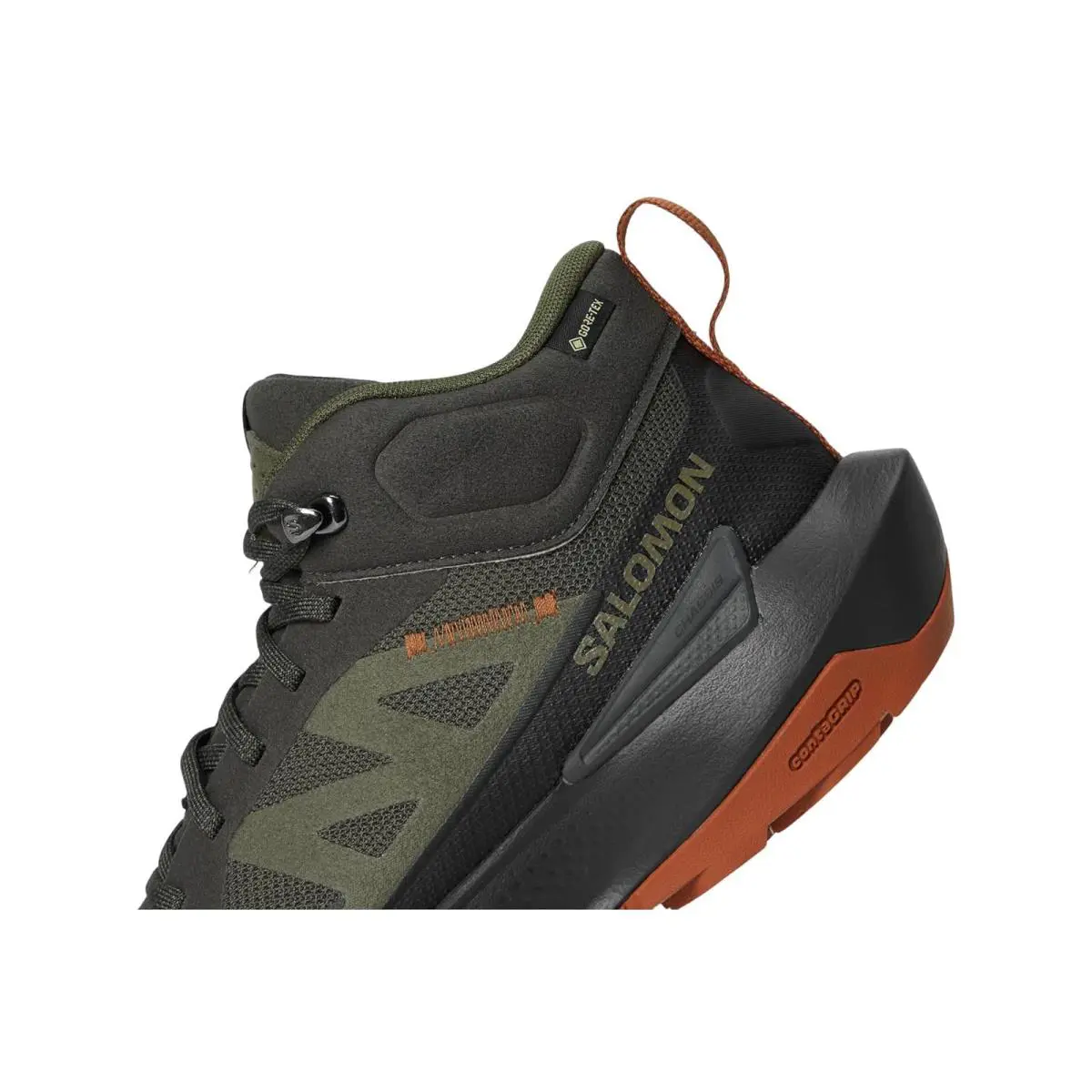 Salomon shoes - Peat/Black/Caramel Cafe 4