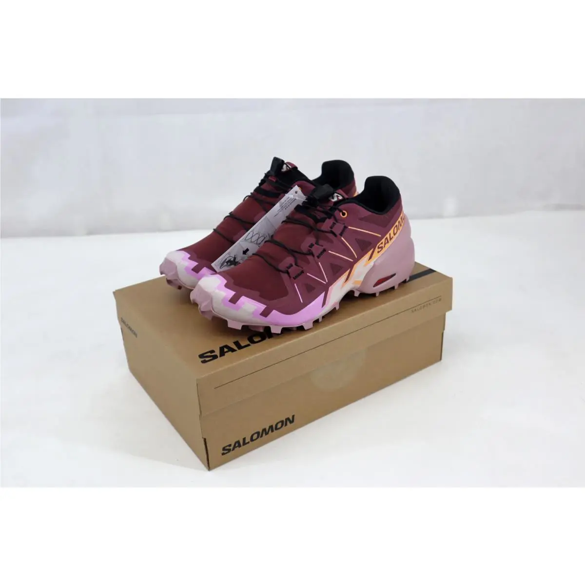 Salomon shoes - Salomon Speedcross 6 - Speedcross - Multicolor, Shoe: Catawba Grape (Purple) 4
