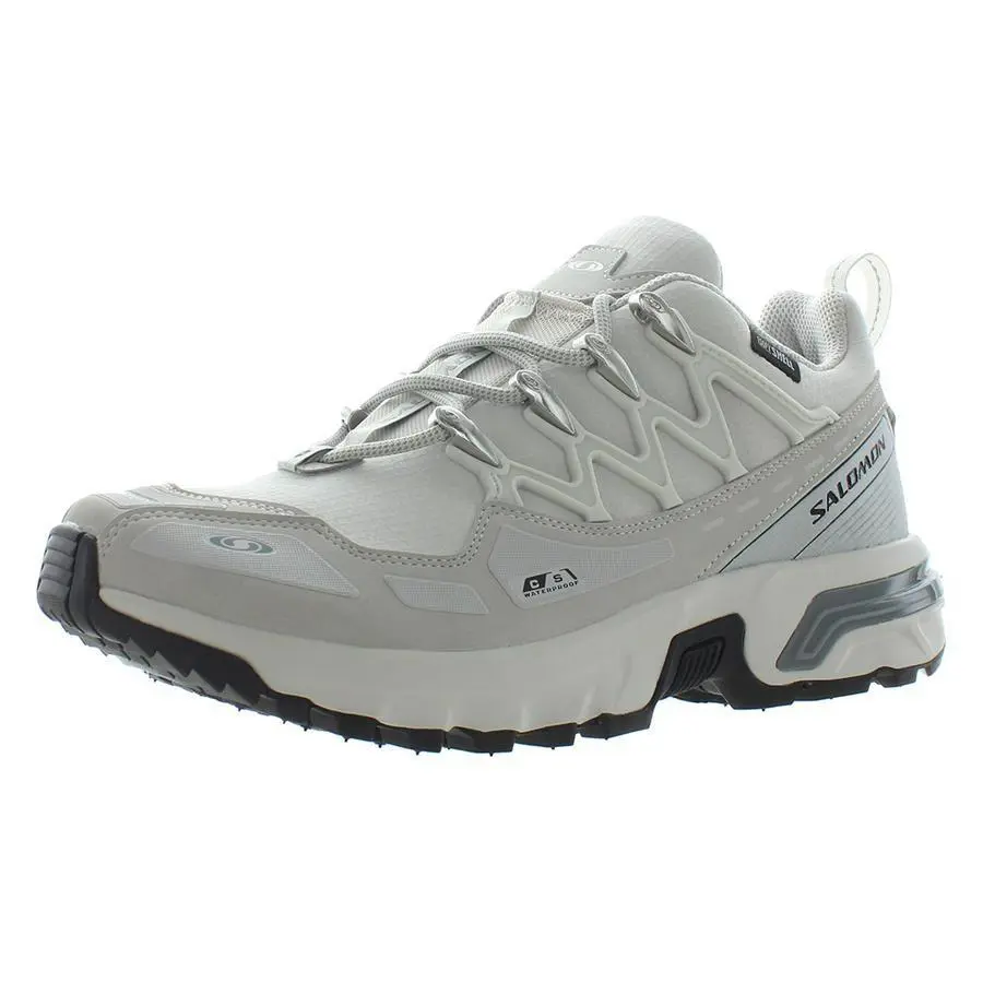 Salomon shoes - Lunar Rock/Silver Metallic/Black, Main: White 3