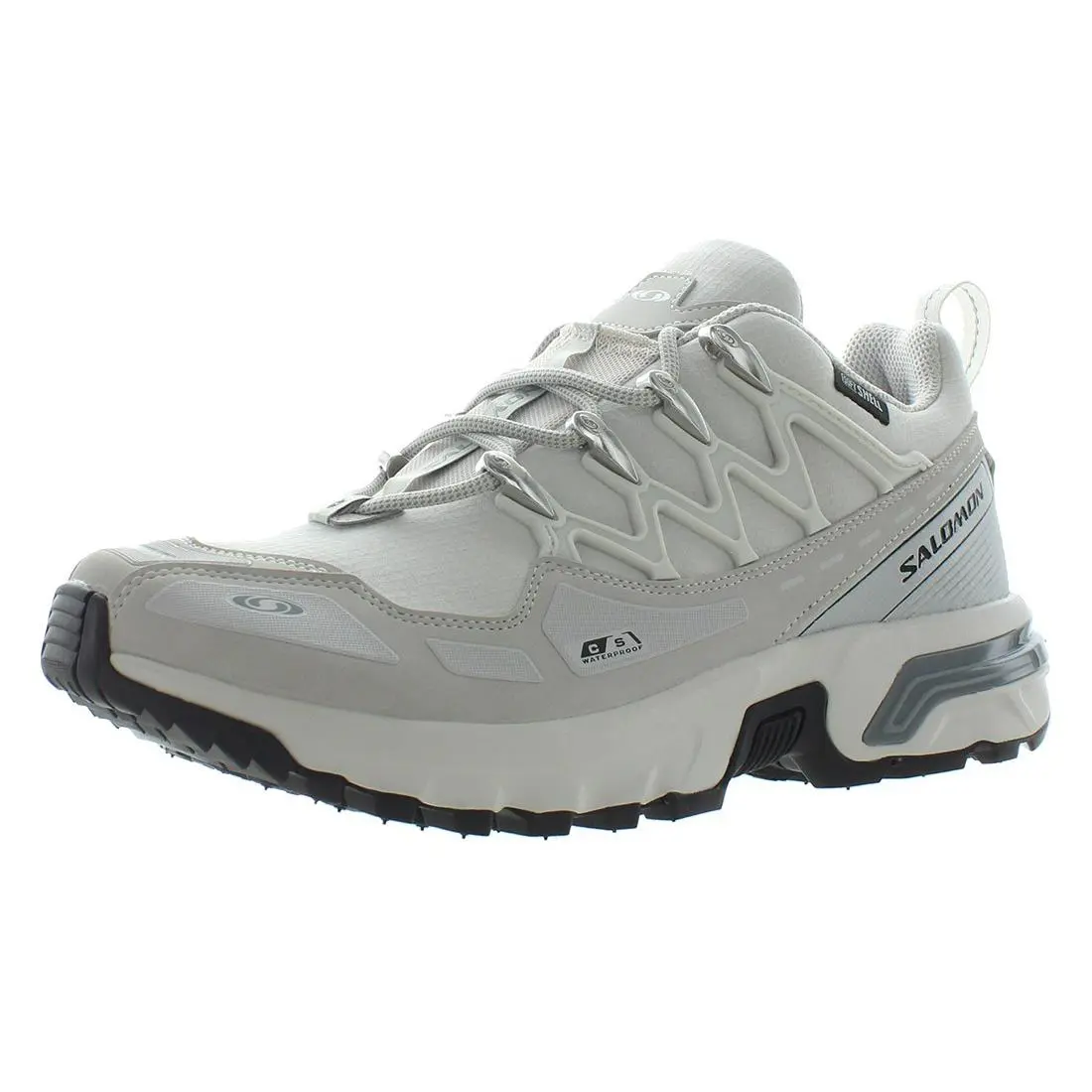 Salomon shoes - Lunar Rock/Silver Metallic/Black, Main: White 5