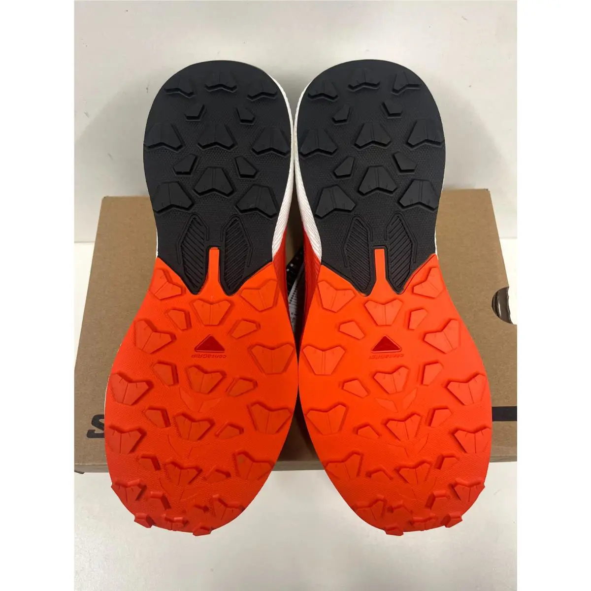 Salomon shoes - Black/White/Cherry Tomato 2