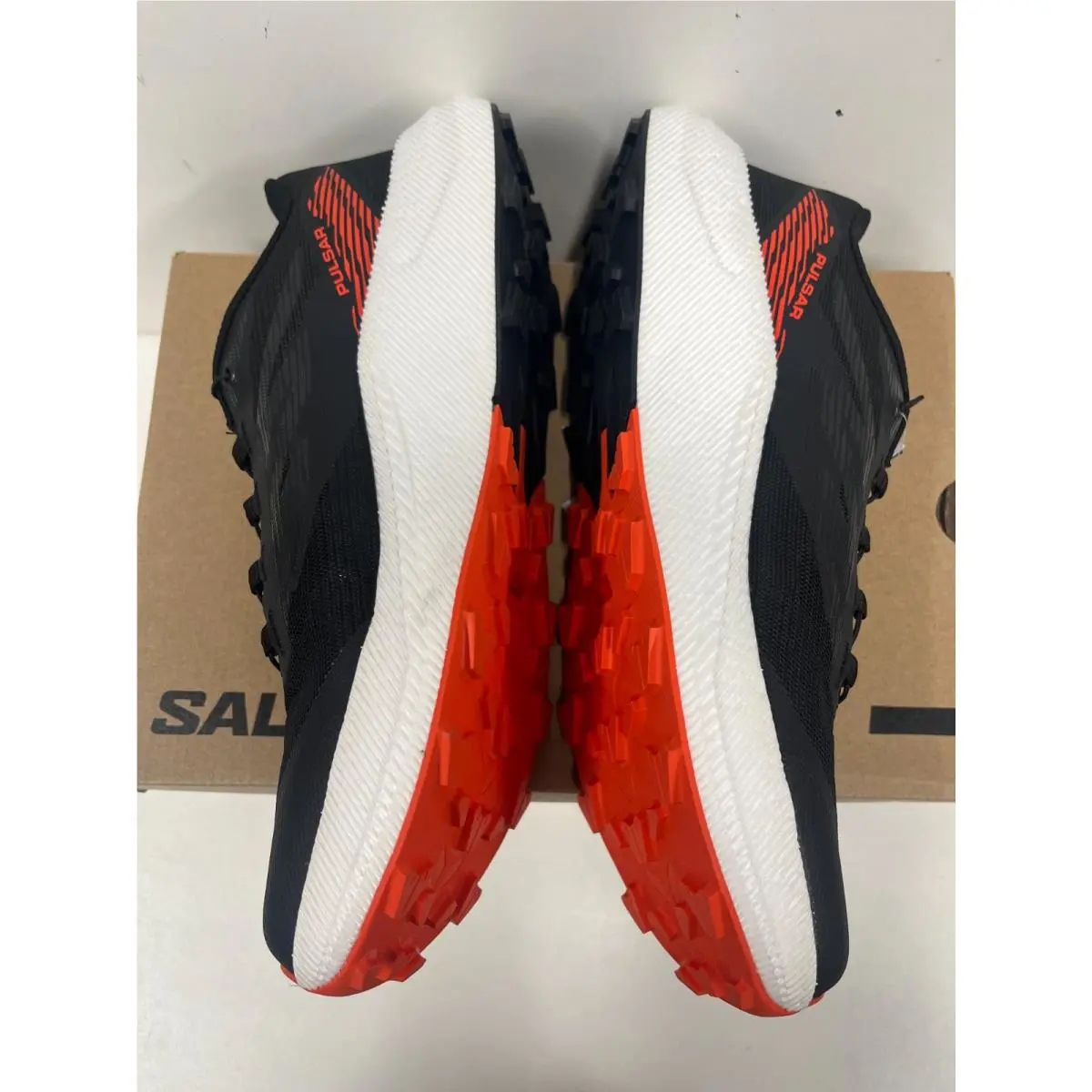 Salomon shoes - Black/White/Cherry Tomato 10