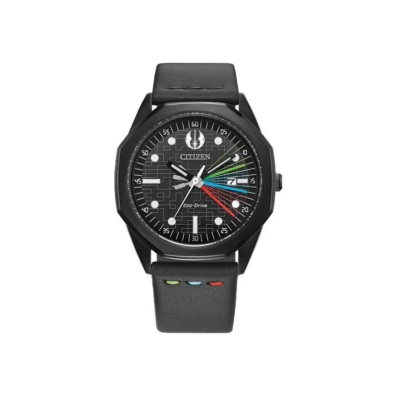 Star Wars Jedi Master Black Dial Men`s Watch BM7498-00W by Citizen