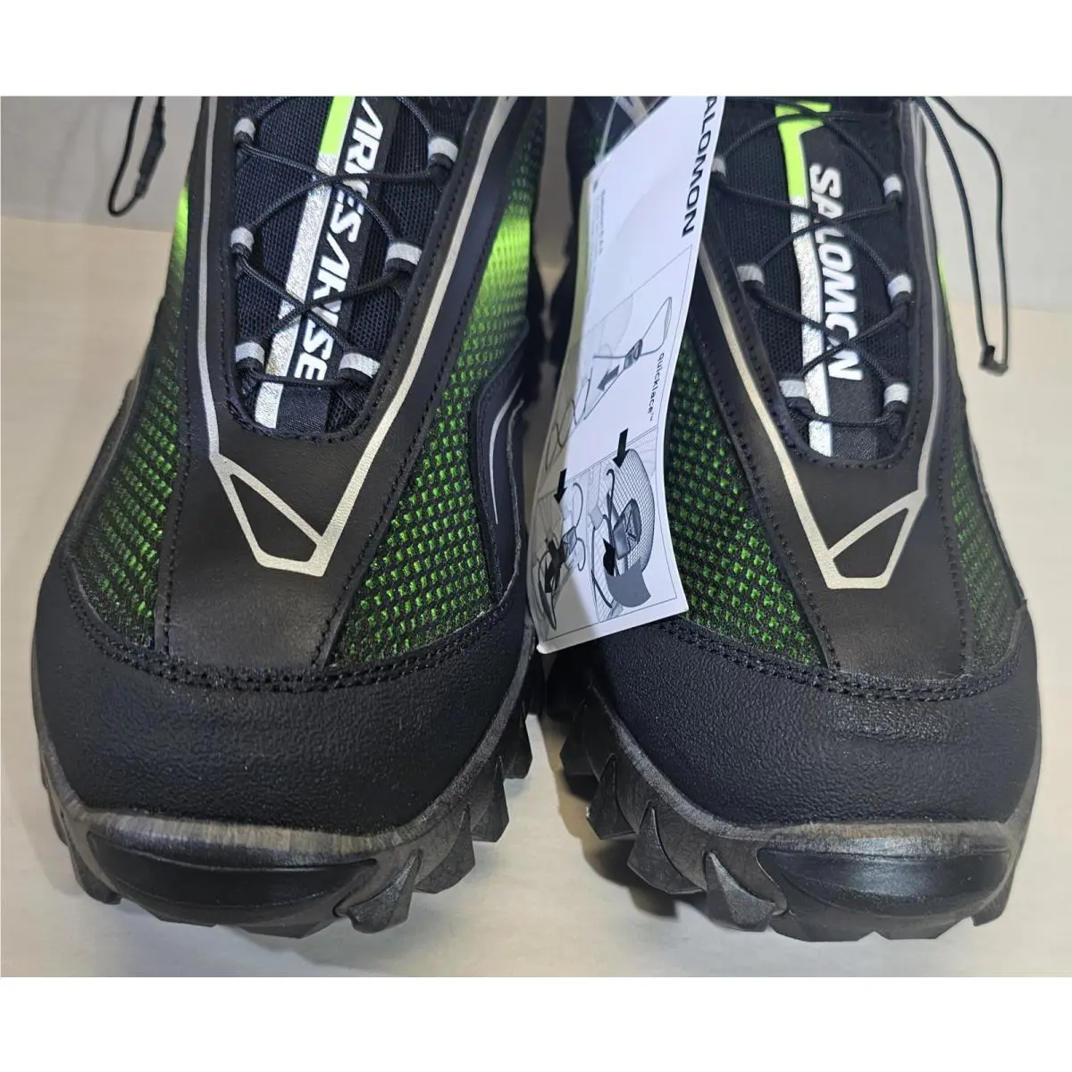 Salomon shoes - Salomon Aries Arise x Snowclog - L4771320036 - Black/Green Gecko/Ftw Silver 8