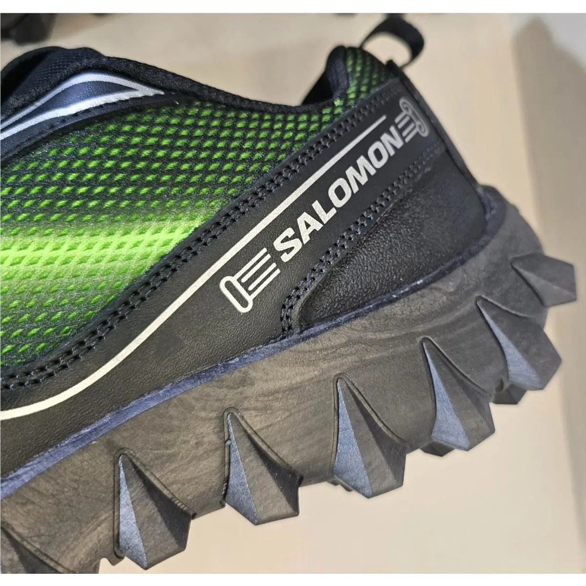 Salomon shoes - Salomon Aries Arise x Snowclog - L4771320036 - Black/Green Gecko/Ftw Silver 13
