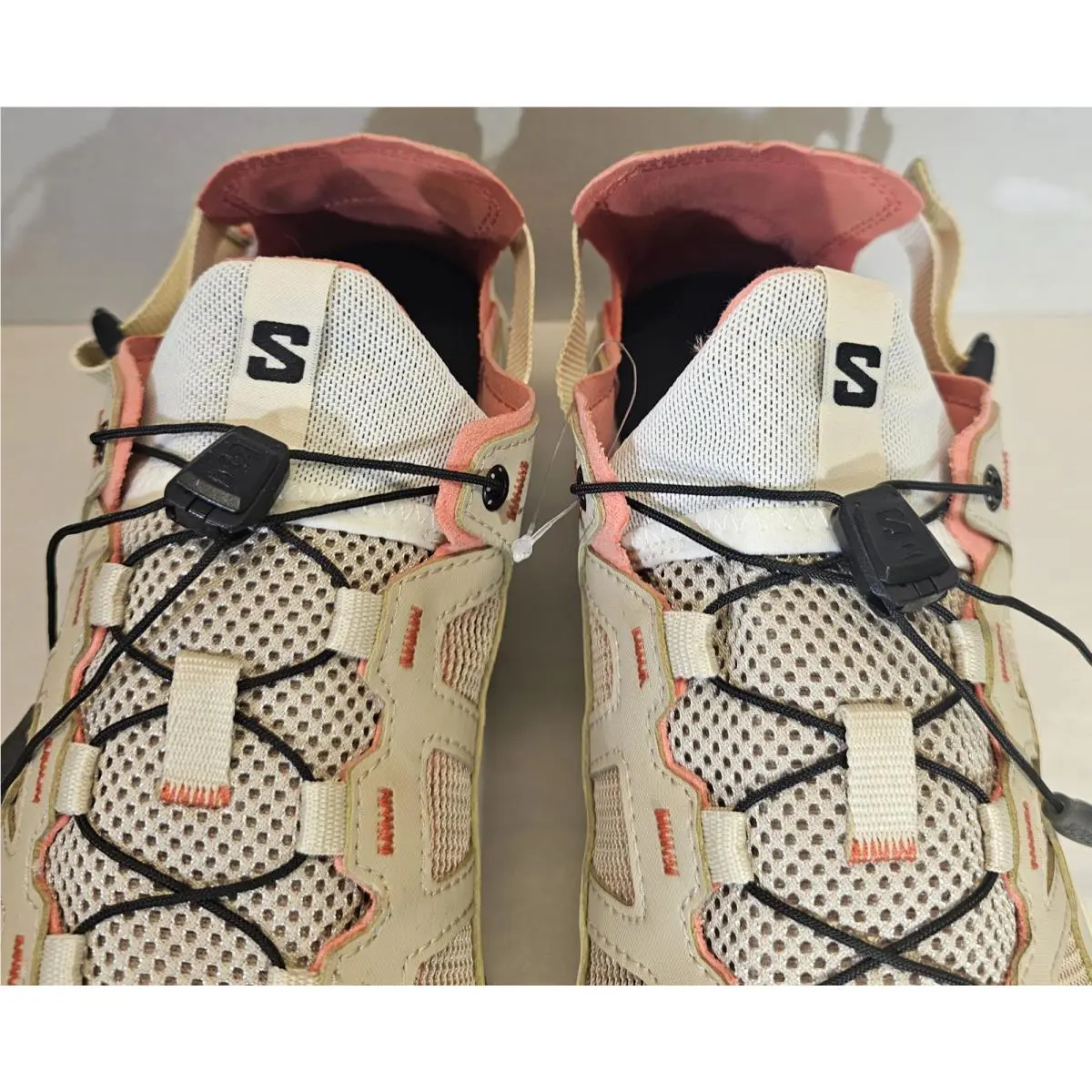 Salomon shoes - Salomon TECHAMPHIBIAN 5 - TECHAMPHIBIAN - L4843240031 - White Pepper/Bleached Sand/Living Coral 9
