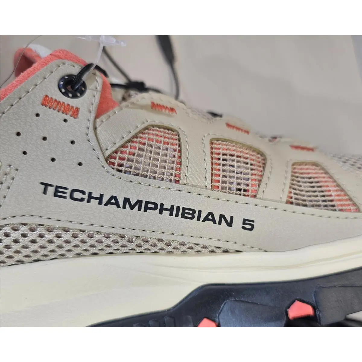 Salomon shoes - Salomon TECHAMPHIBIAN 5 - TECHAMPHIBIAN - L4843240031 - White Pepper/Bleached Sand/Living Coral 14