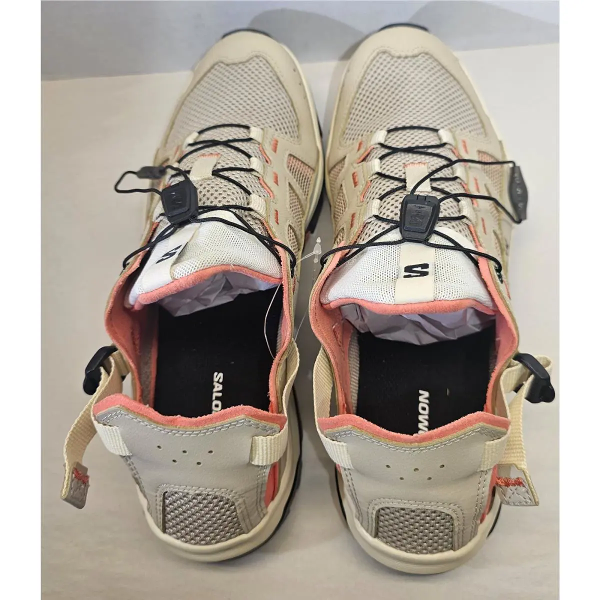 Salomon shoes - Salomon TECHAMPHIBIAN 5 - TECHAMPHIBIAN - L4843240031 - White Pepper/Bleached Sand/Living Coral 18