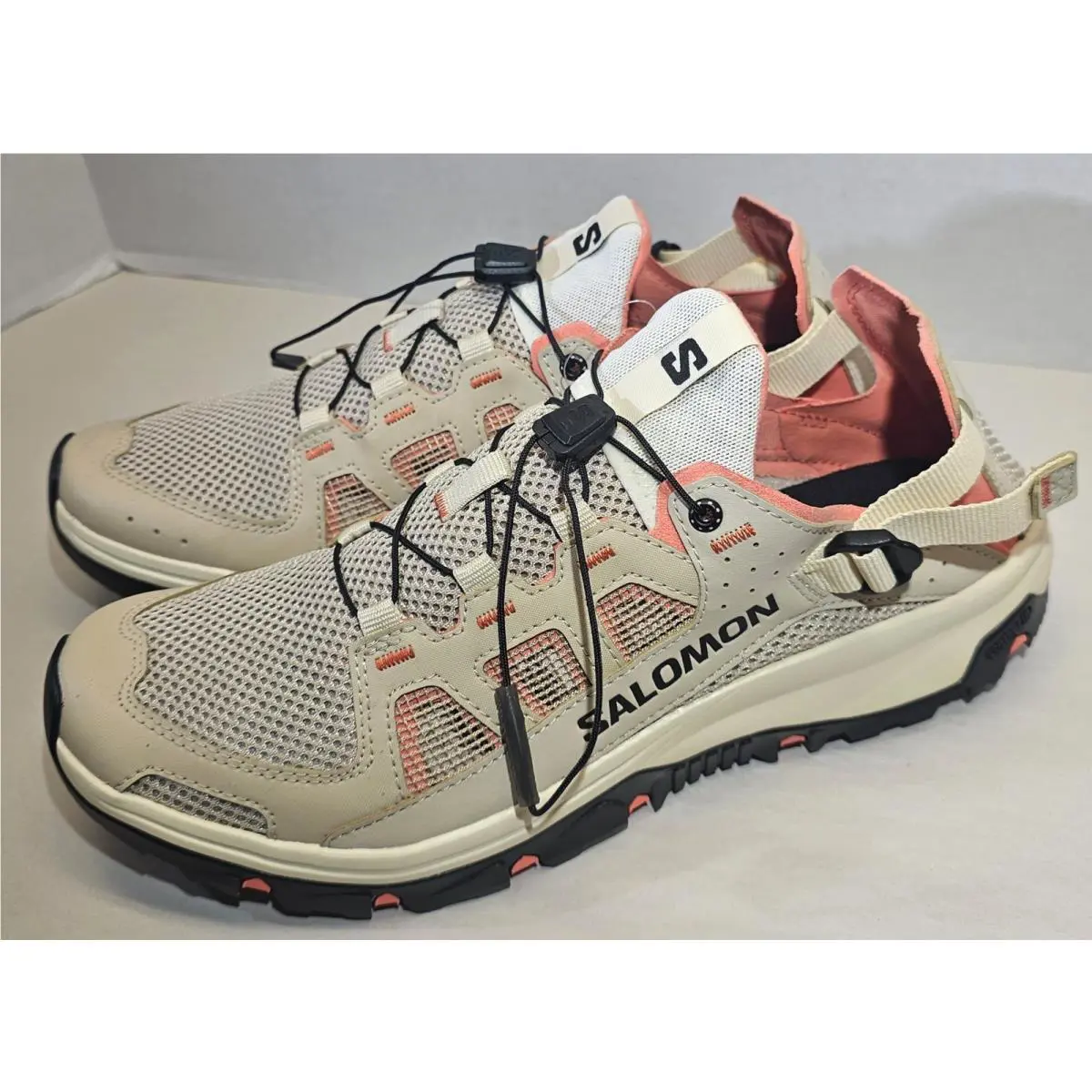 Salomon shoes - Salomon TECHAMPHIBIAN 5 - TECHAMPHIBIAN - L4843240031 - White Pepper/Bleached Sand/Living Coral 3