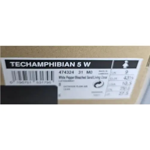 Salomon shoes - Salomon TECHAMPHIBIAN 5 - TECHAMPHIBIAN - L4843240031 - White Pepper/Bleached Sand/Living Coral 2