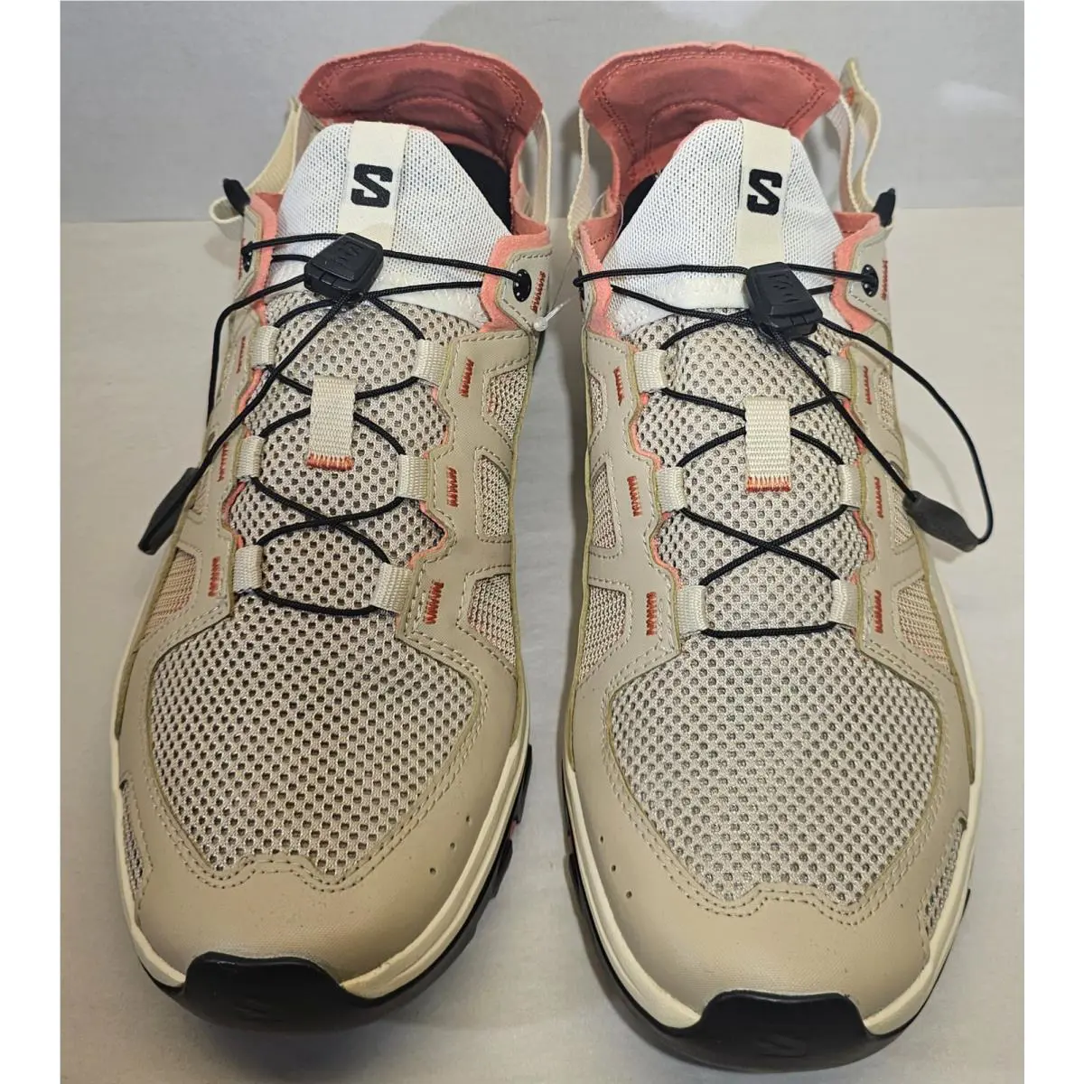 Salomon shoes - Salomon TECHAMPHIBIAN 5 - TECHAMPHIBIAN - L4843240031 - White Pepper/Bleached Sand/Living Coral 7