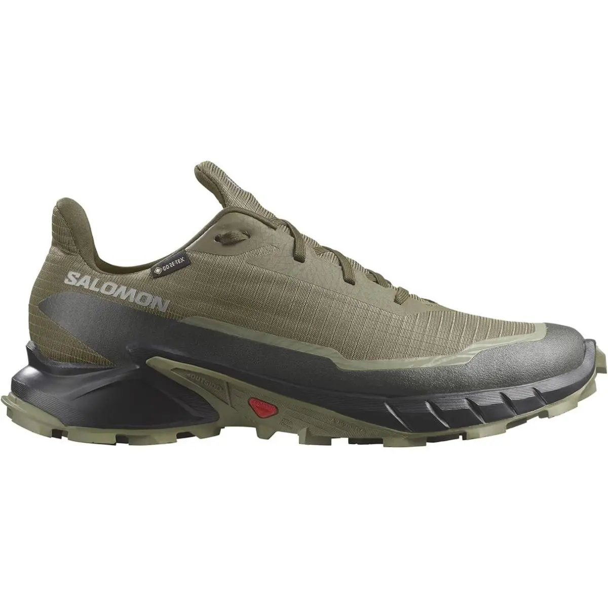 Salomon Men`s Alphacross 5 Gore-tex Trail Running Shoes Mens 10