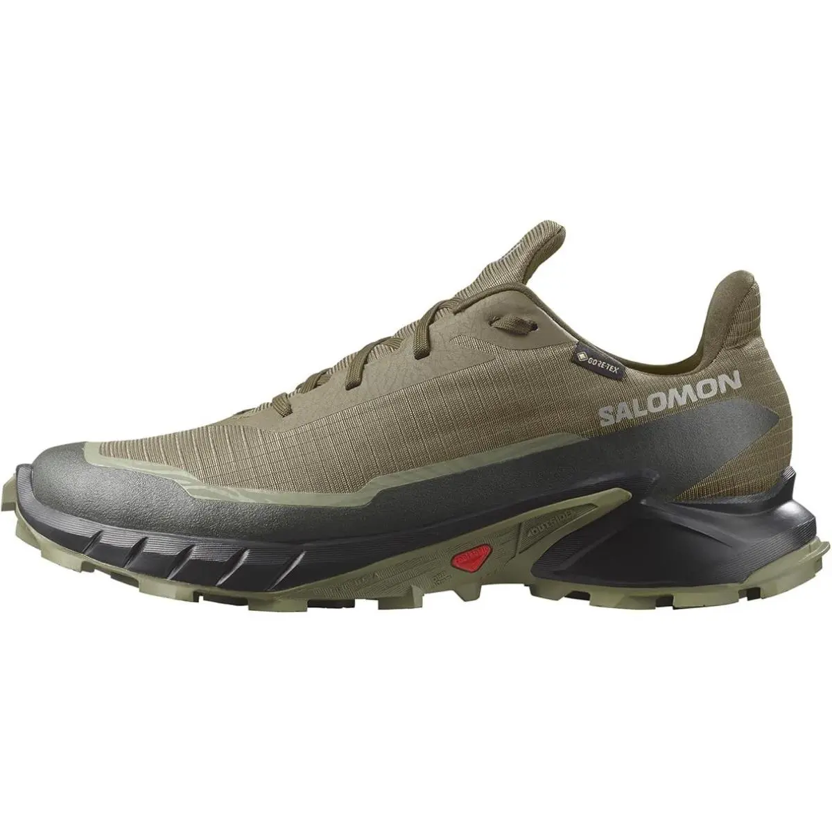 Salomon shoes - Olive night/Black deep/Lichen green 1