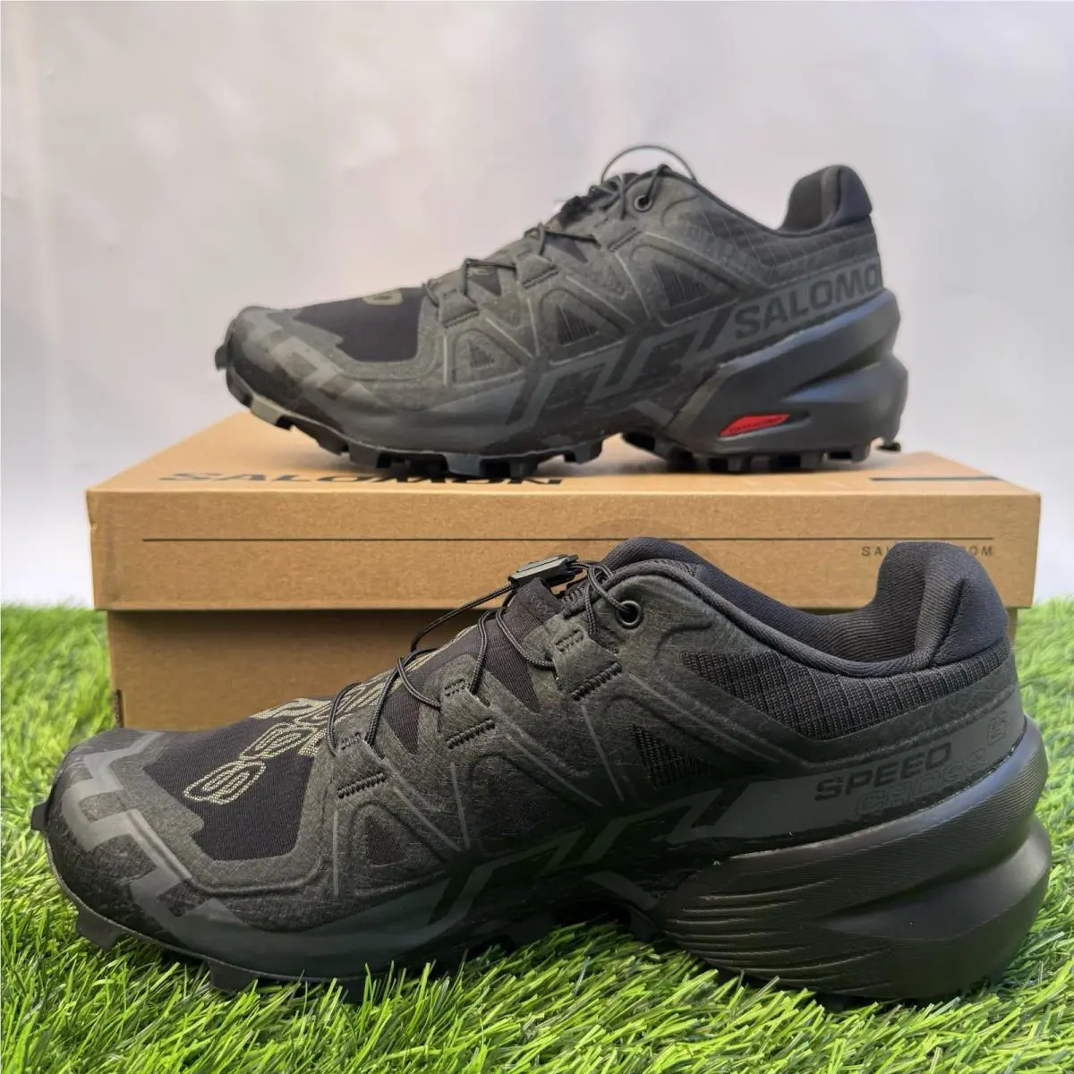 Salomon shoes - Salomon Speedcross 6 - Speedcross - Black/Black 0