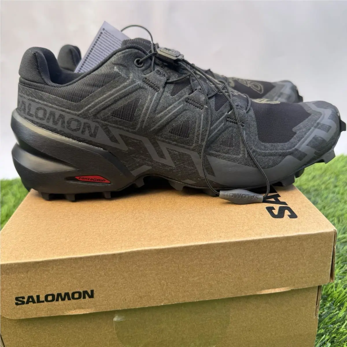 Salomon shoes - Salomon Speedcross 6 - Speedcross - Black/Black 4