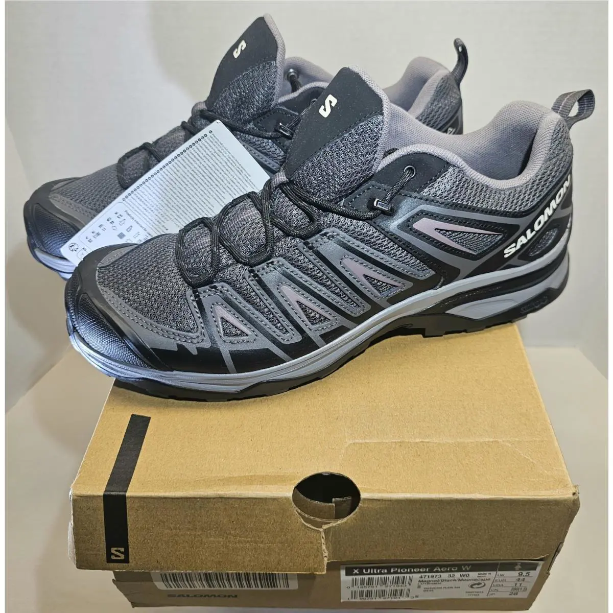 Salomon shoes - Salomon X Ultra Pioneer Aero - L4719730032 - Magnet/Black/Moonscape 1